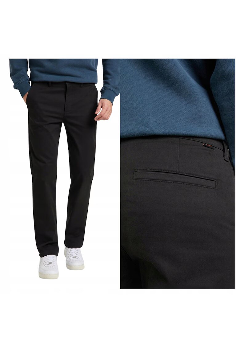 Lee Мъжки панталони Regular Chino - Regular Fit - Средна талия - Цип - 5 джоба - Дълги - Памук -