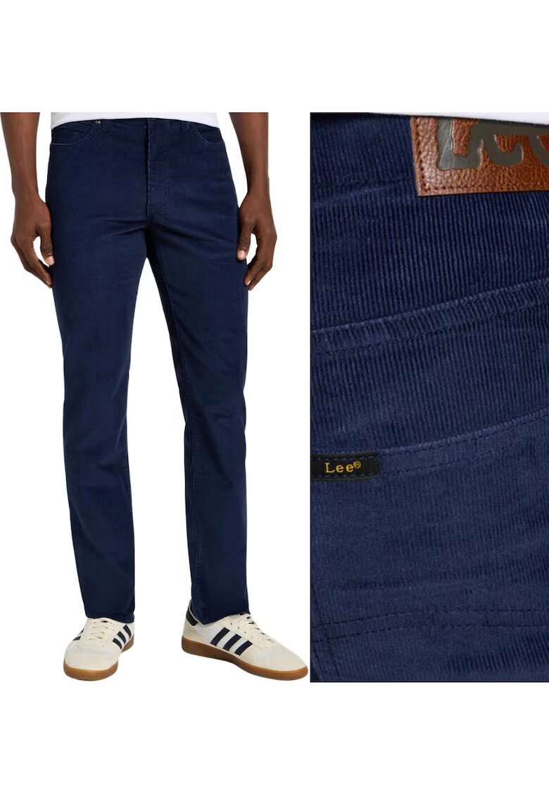 Lee Мъжки панталони Slim Fit Extreme Motion тъмно синьо W40 L34