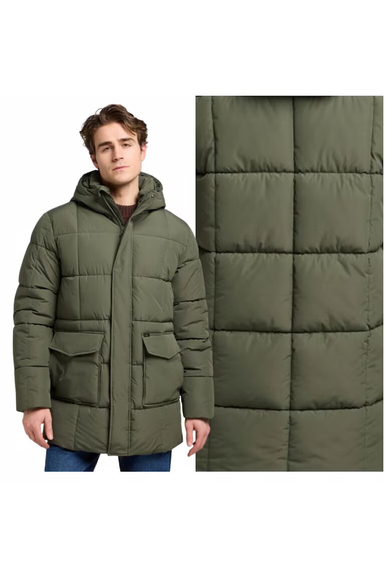 Lee Мъжко яке - Mercury Puffer Jacket - Regular Fit - Висока яка - Цип - Топло и удобно - Дълги ръкави - Полиестер -