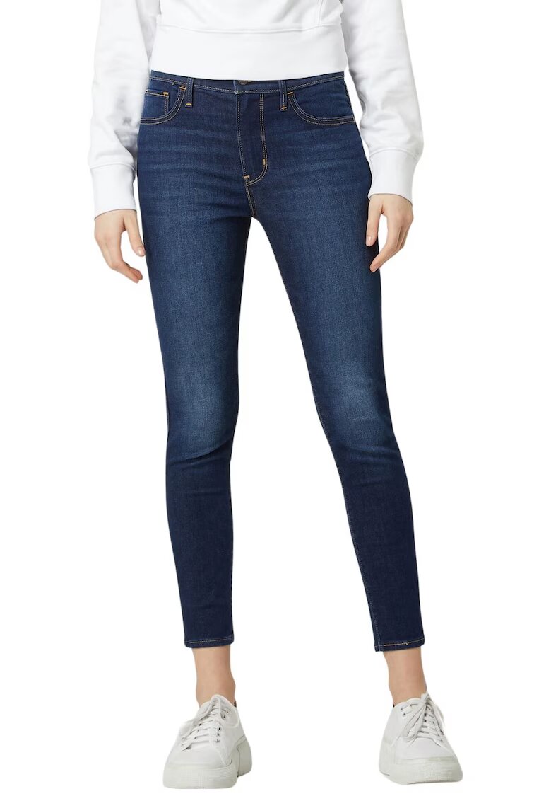 Levi's 720 High-Rise Super Skinny дамски дънки - сини - памук - висока талия - охлаждаща технология - защита UPF 40+ -