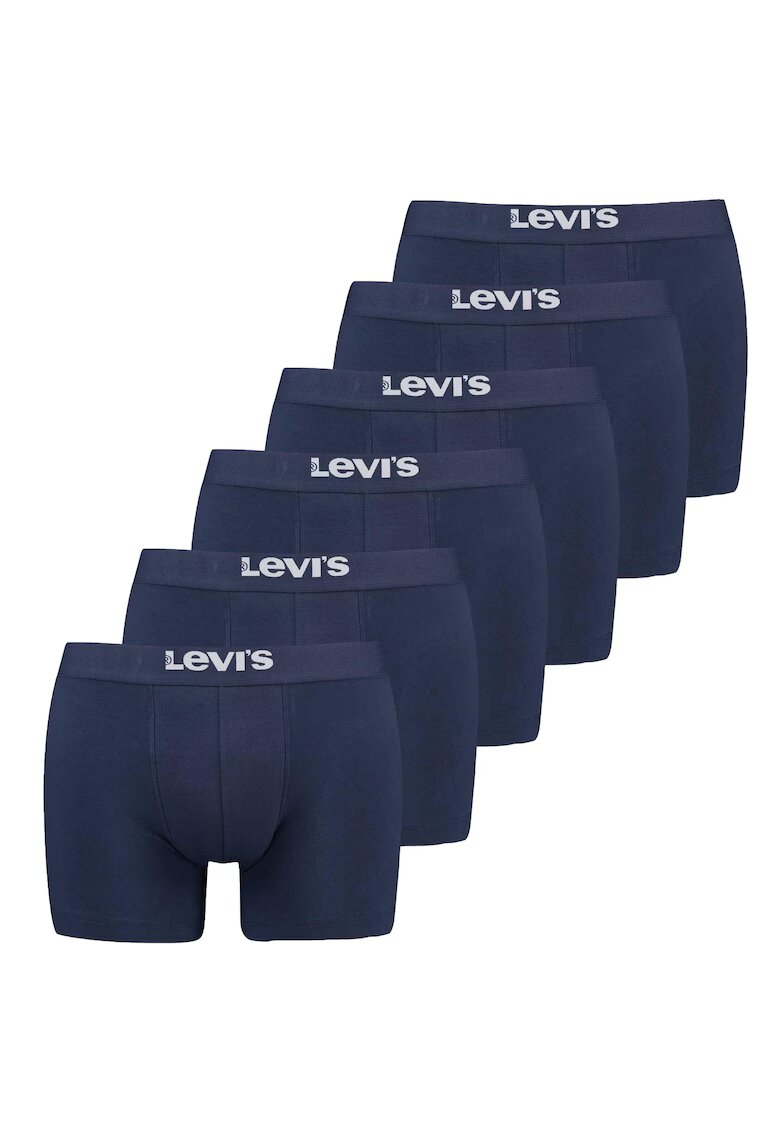 Levi's Боксерки с лого на талията - 6 чифта