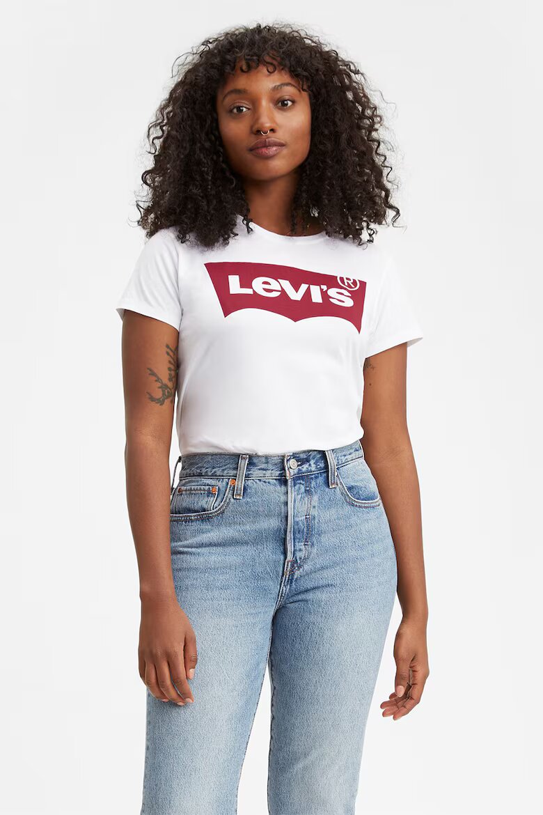 Levi's Бяла тениска с лого