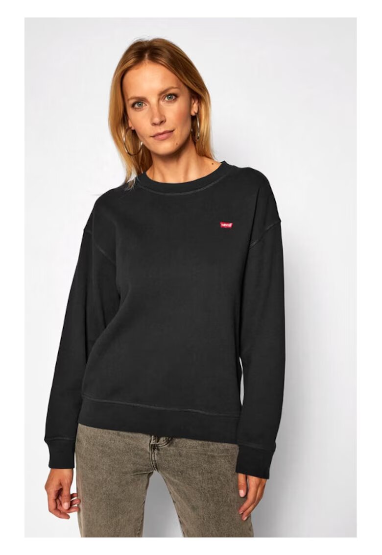 Levi's Дамска блуза 37166 Памук Черна