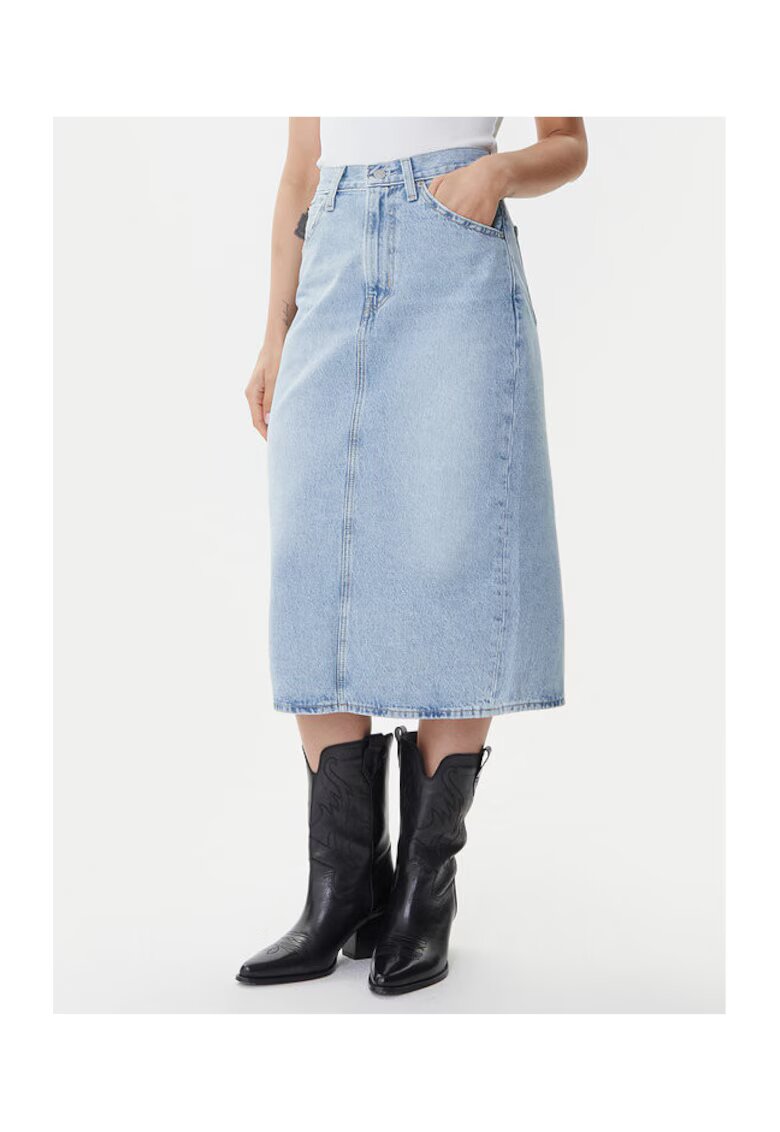 Levi's Дамска пола синя - деним