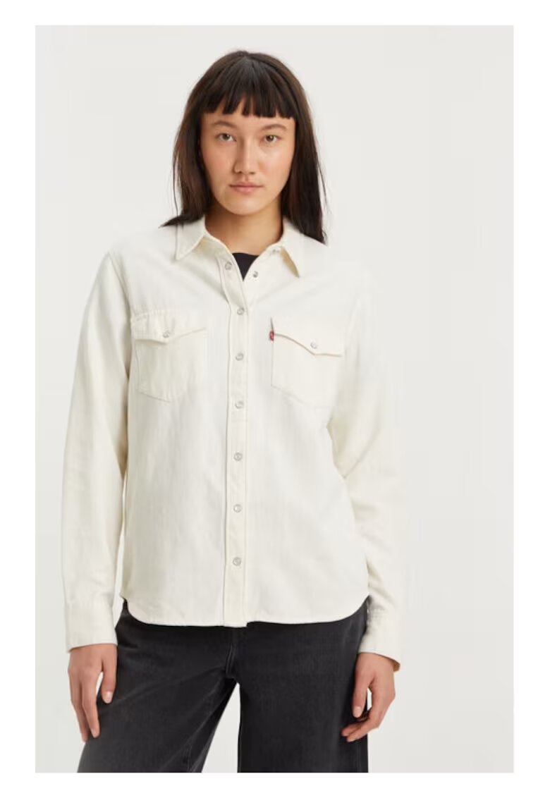 Levi's Дамска риза - 34670 - Памук - Екрю