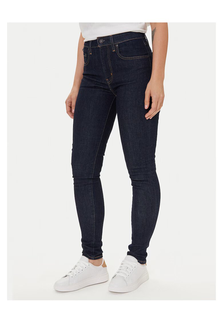 Levi's Дамски дънки Super Skinny - тъмносини - W34-L32 САЩ