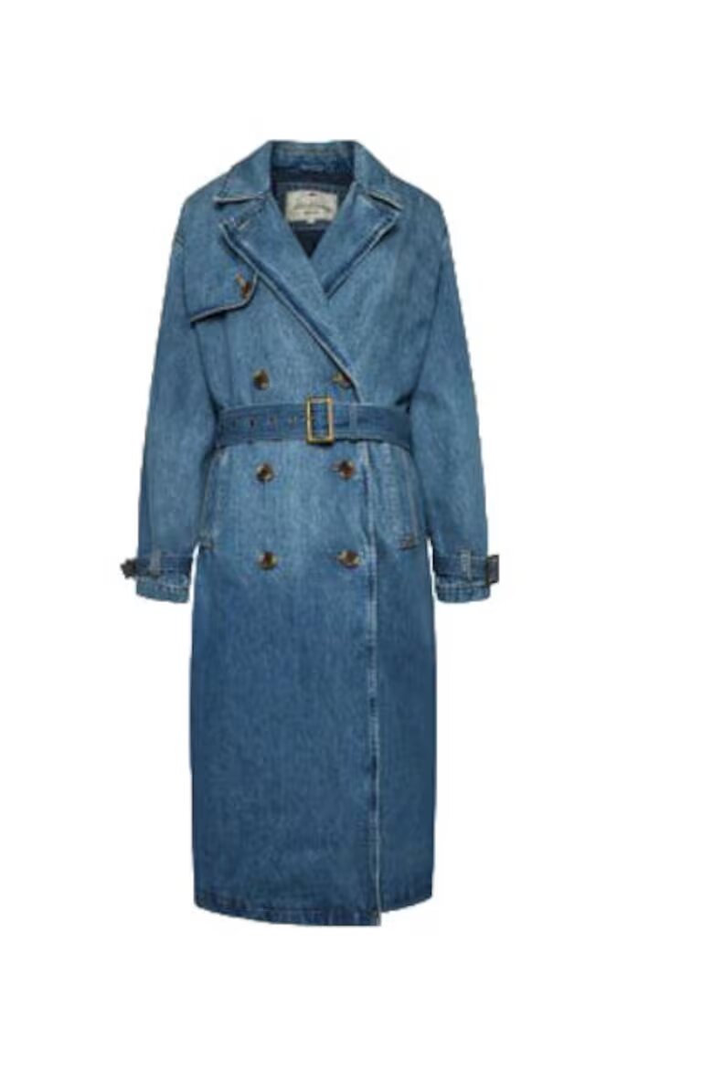 Levi's Дамско палто A8976-0001 Памук Синьо Син
