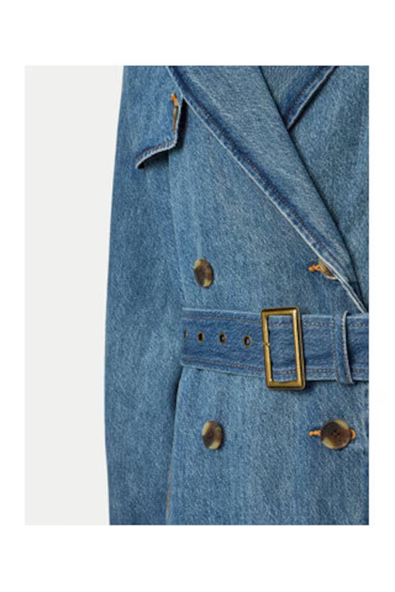 Levi's Дамско палто A8976-0001 Памук Синьо Син