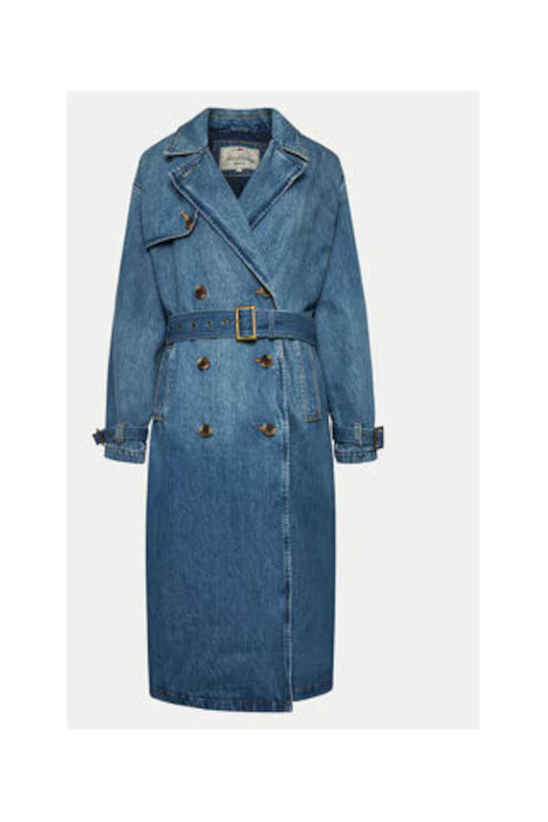 Levi's Дамско палто A8976-0001 Памук Синьо Син