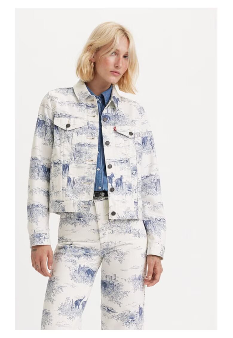 Levi's Дамско яке - 865900 - Бяло - Памук