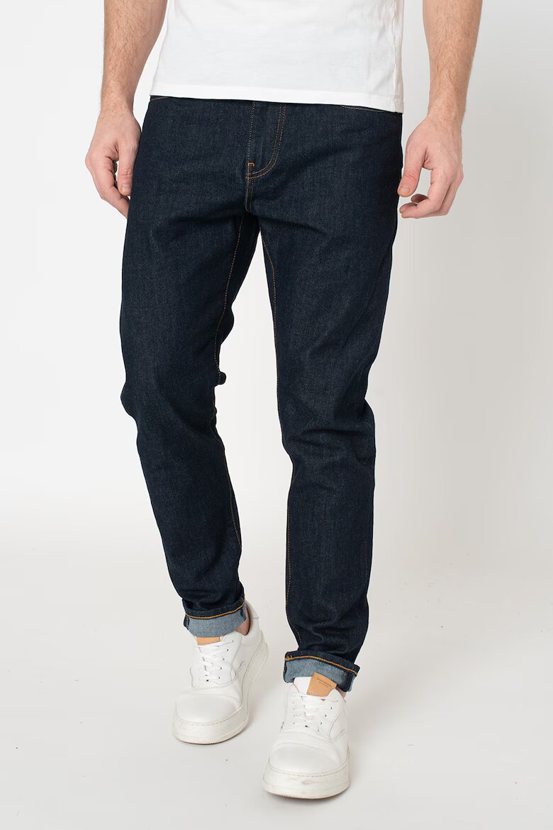 Levi's Дънки 512 по тялото Тъмносин/Тъмножълт