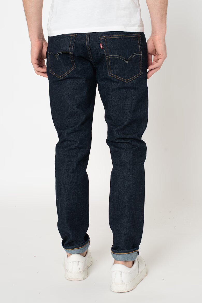 Levi's Дънки 512 по тялото Тъмносин/Тъмножълт