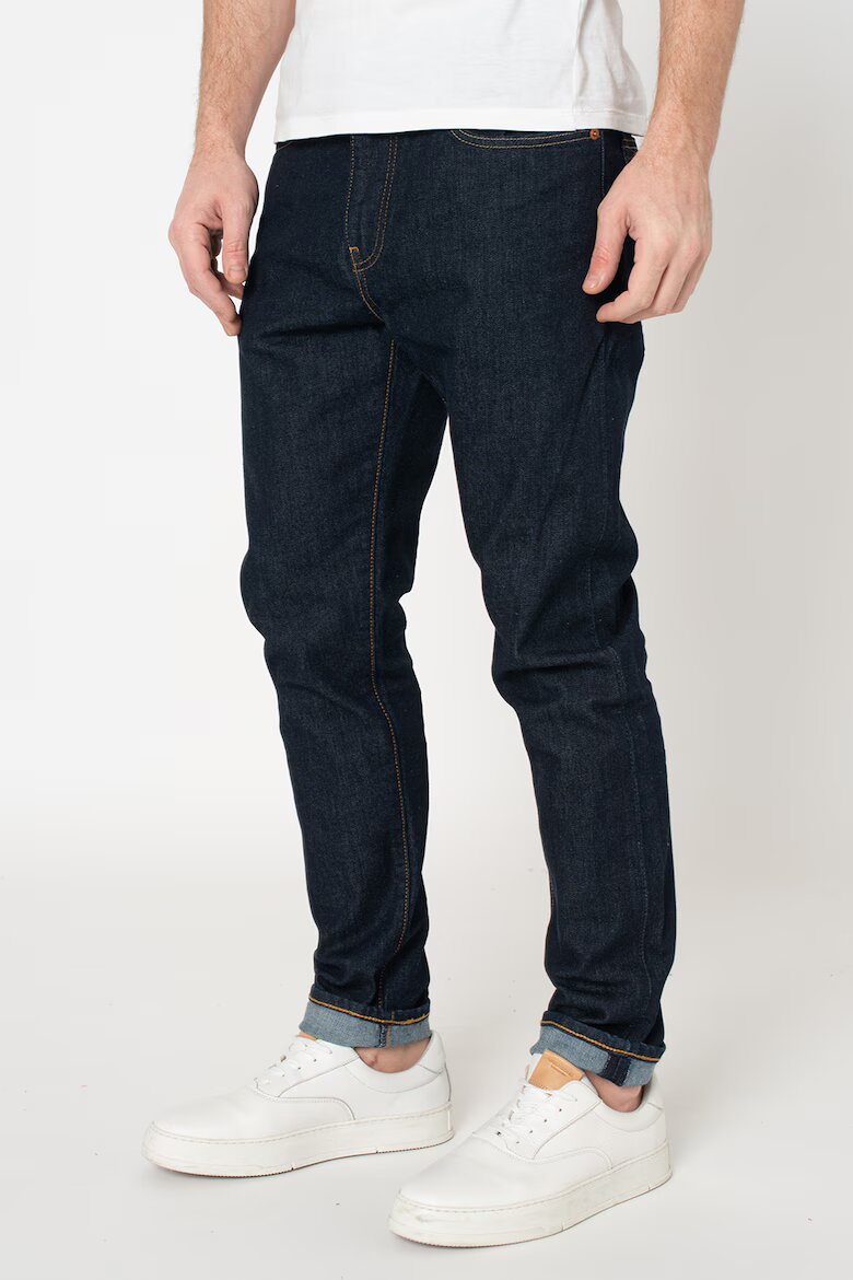 Levi's Дънки 512 по тялото Тъмносин/Тъмножълт