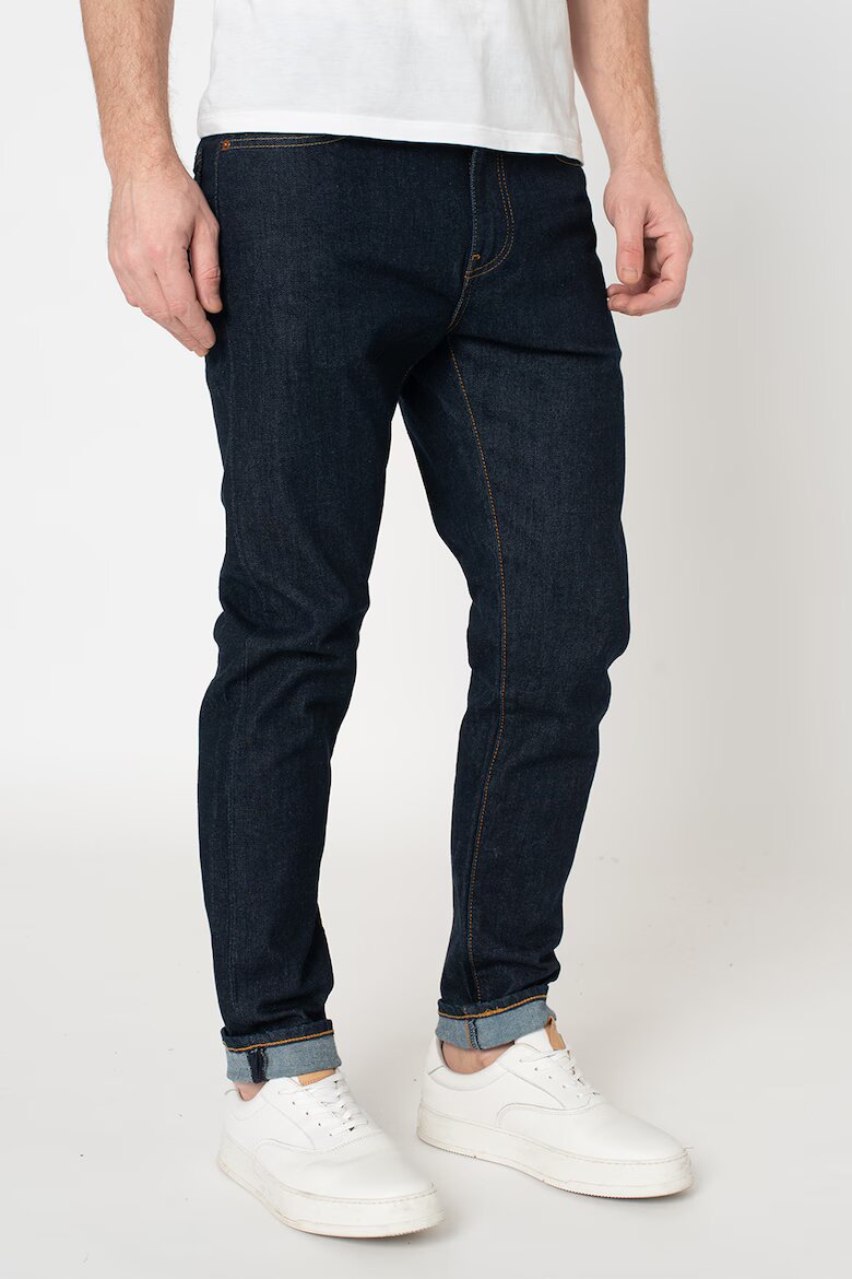 Levi's Дънки 512 по тялото Тъмносин/Тъмножълт