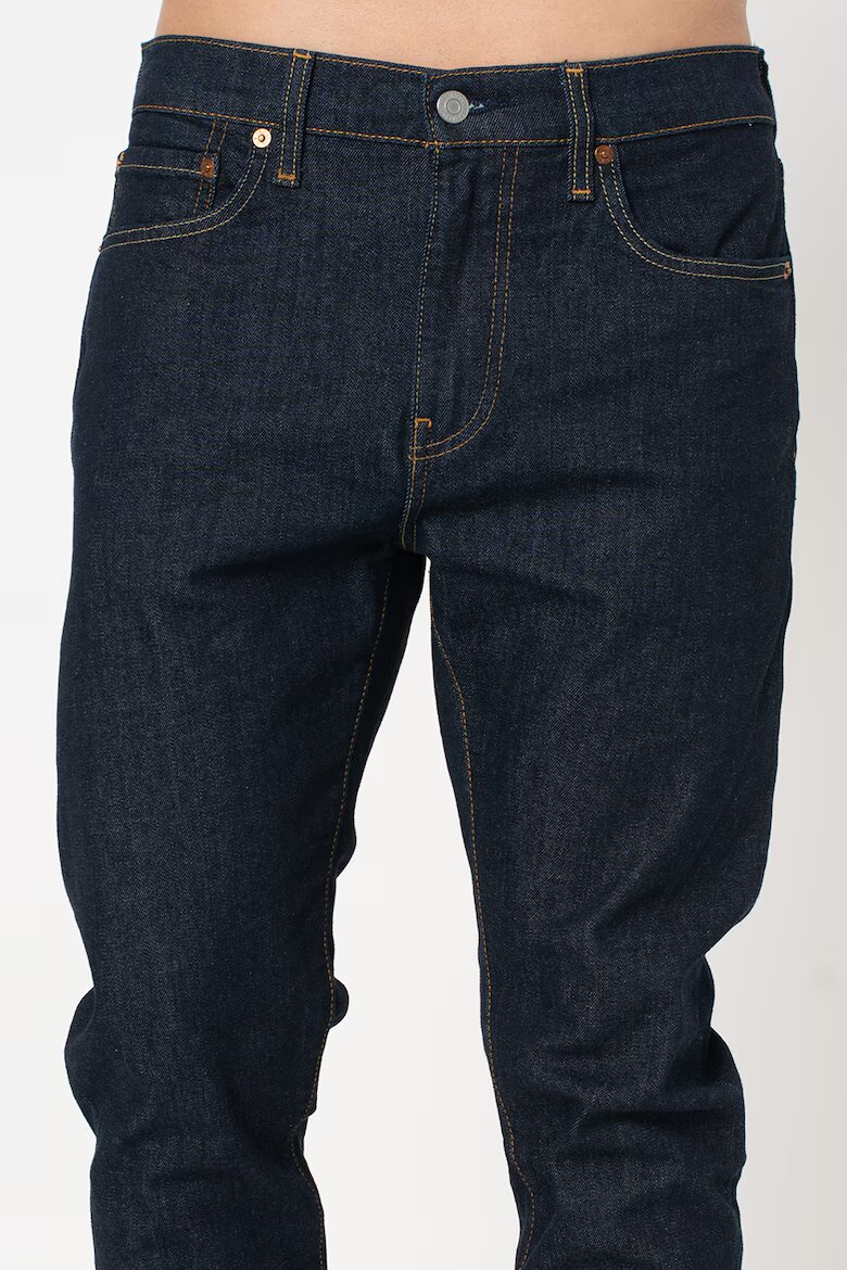 Levi's Дънки 512 по тялото Тъмносин/Тъмножълт