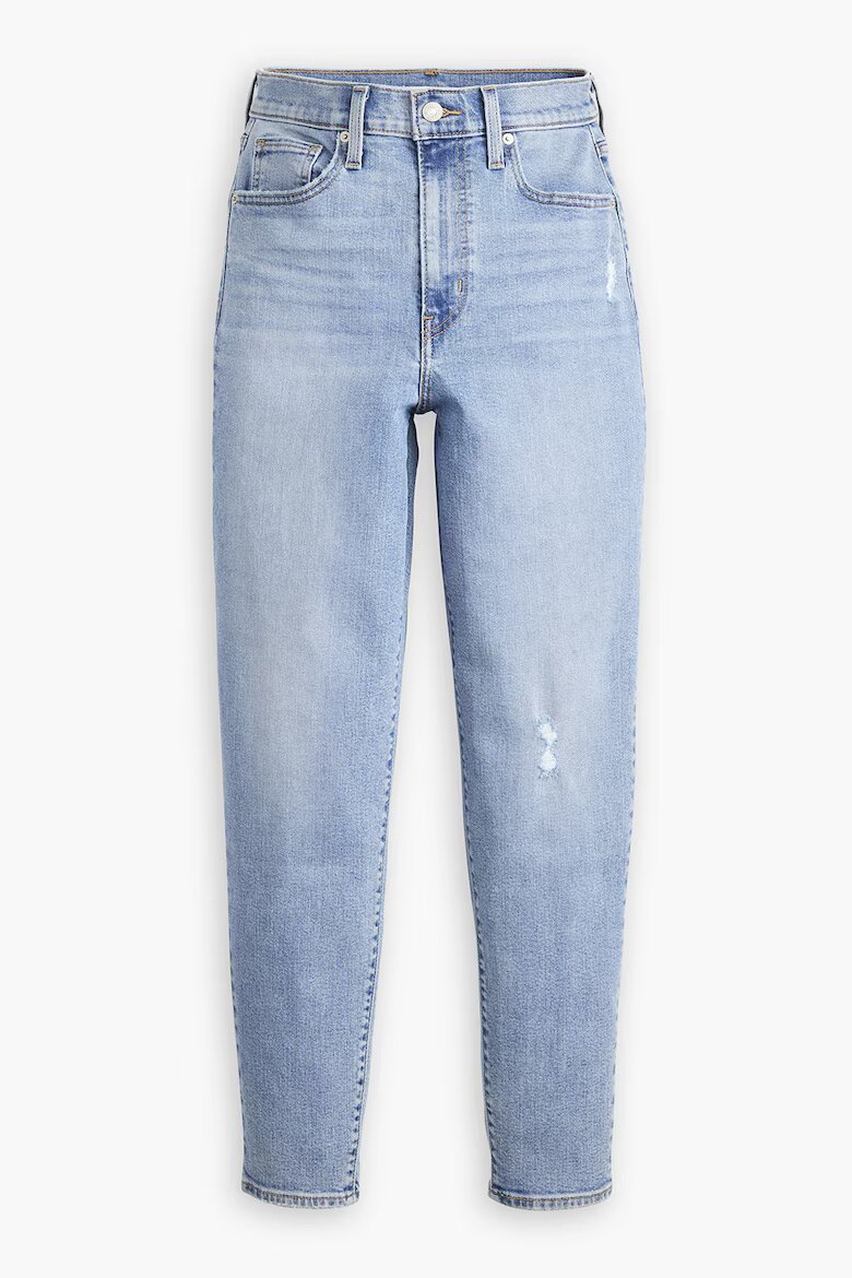 Levi's Дънки Mom с висока талия Светлосин