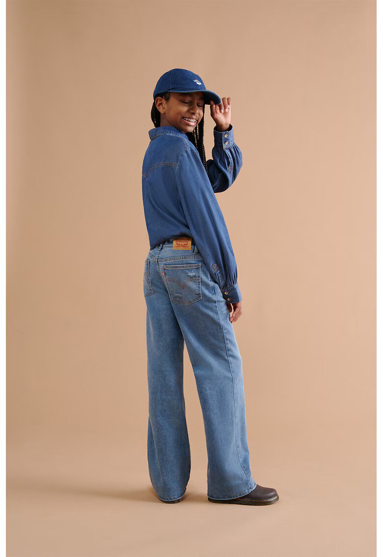Levi's Дънки с памук и широк крачол