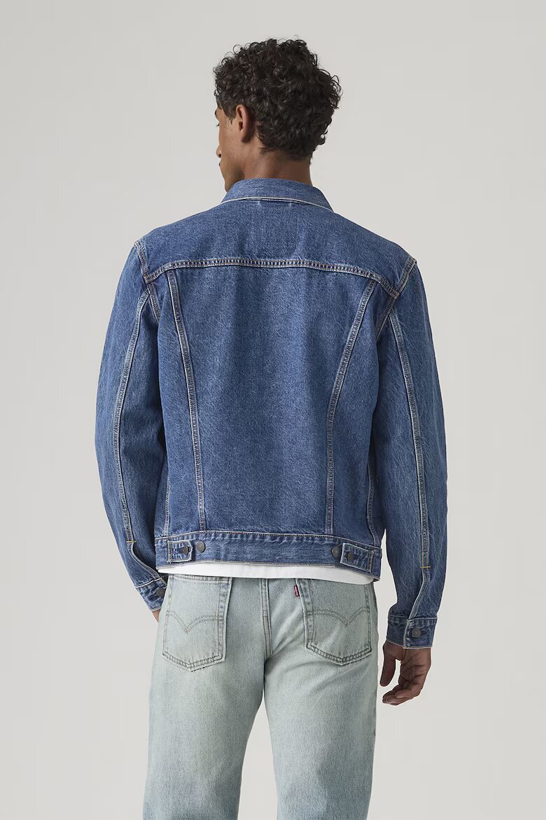 Levi's Дънково яке с джобове Пастелносин