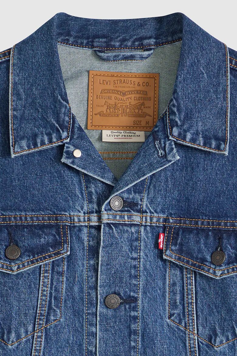 Levi's Дънково яке с джобове Пастелносин