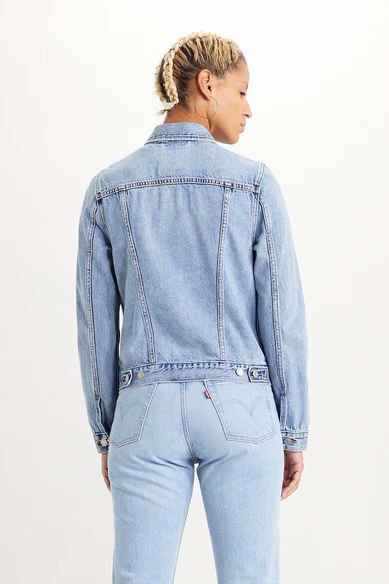 Levi's Дънково яке с копчета Светлосин