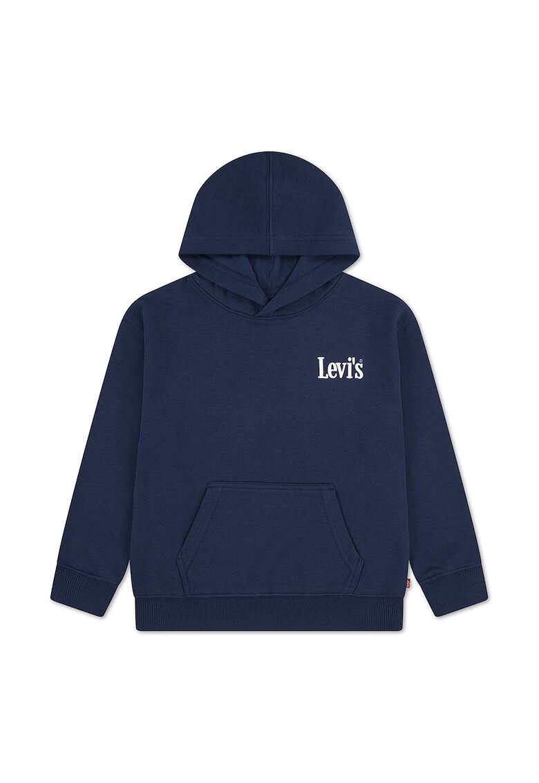 Levi's Худи Classic&Clean с лого - Тъмносин