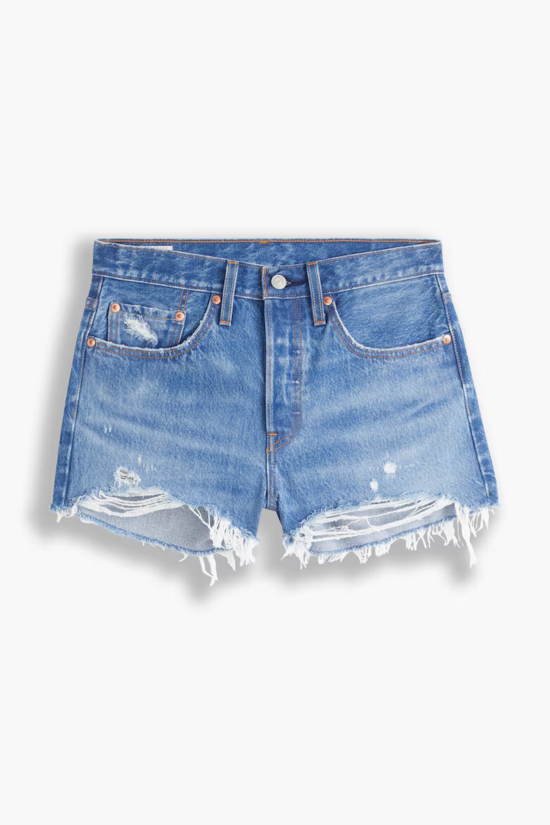 Levi's Къси дънки 501® с висока талия Син