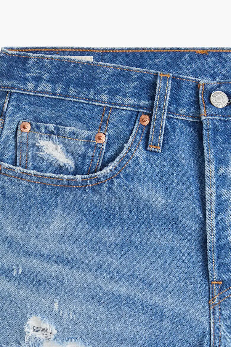 Levi's Къси дънки 501® с висока талия Син