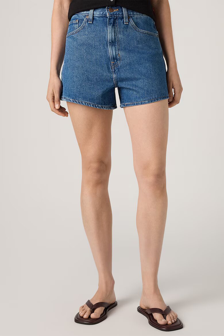 Levi's Къси дънки Mom Син