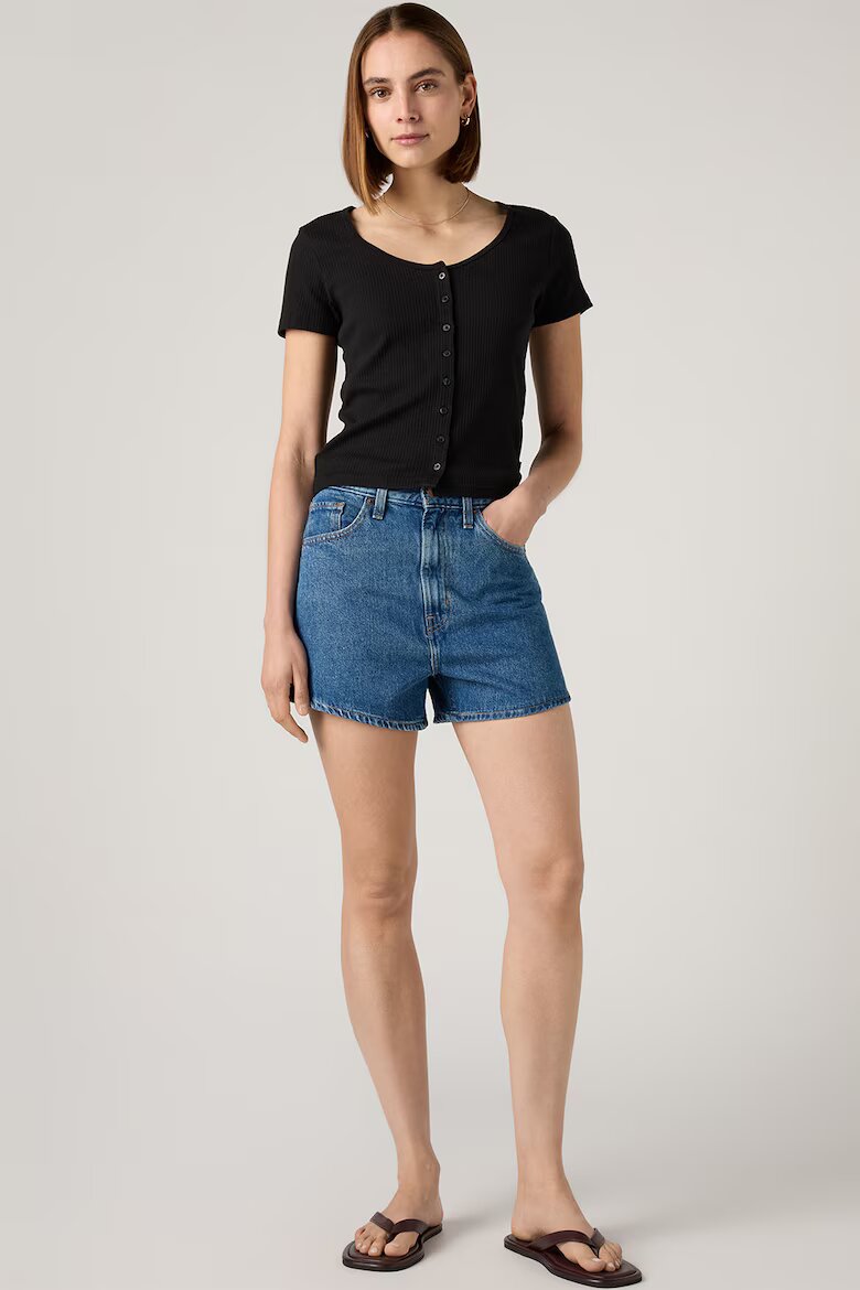 Levi's Къси дънки Mom Син