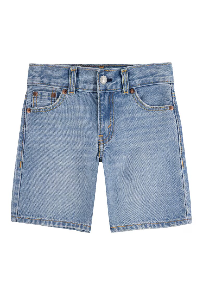 Levi's Къси дънки със захабен ефект