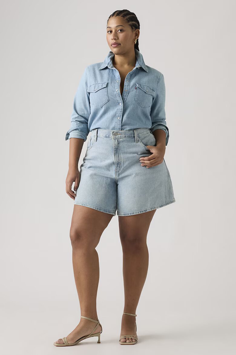 Levi's Къси широки дънки Син