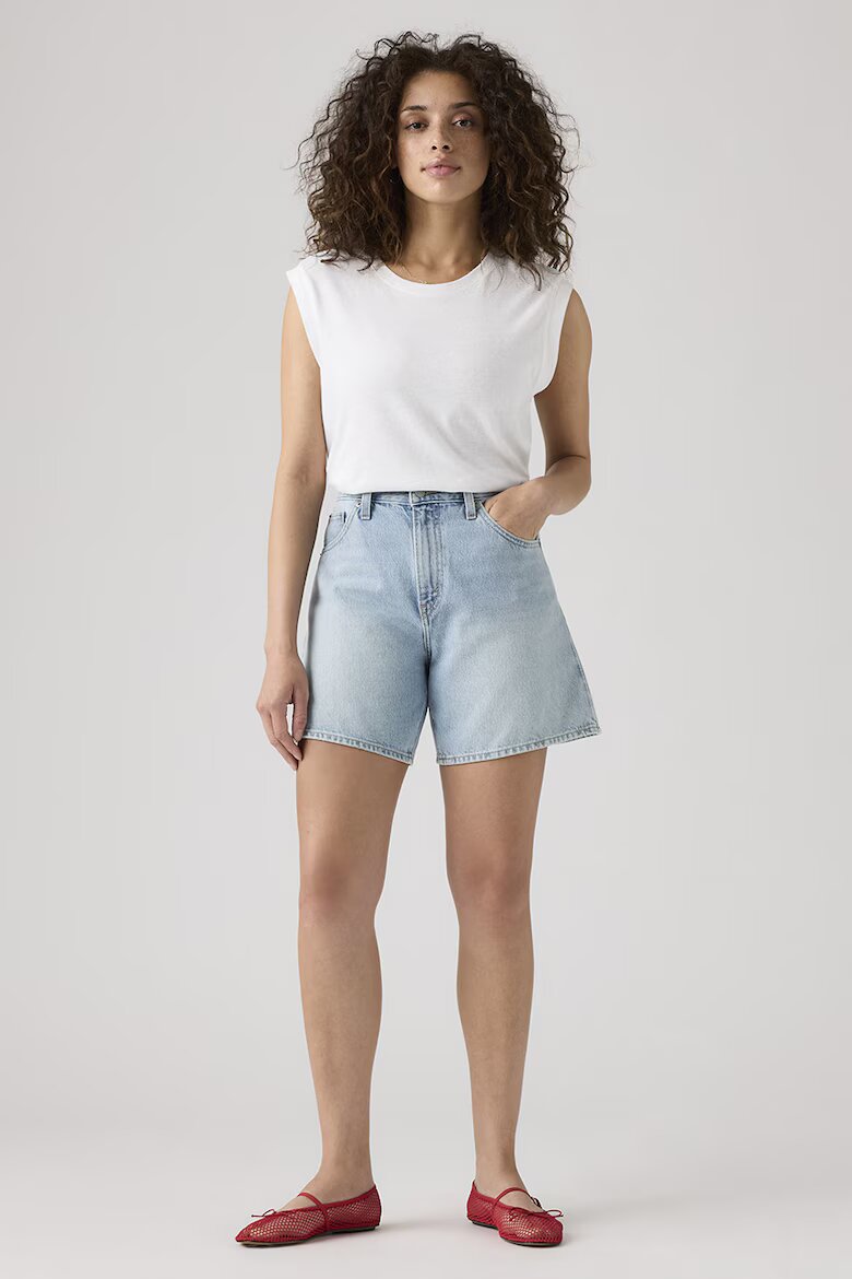 Levi's Къси широки дънки Син