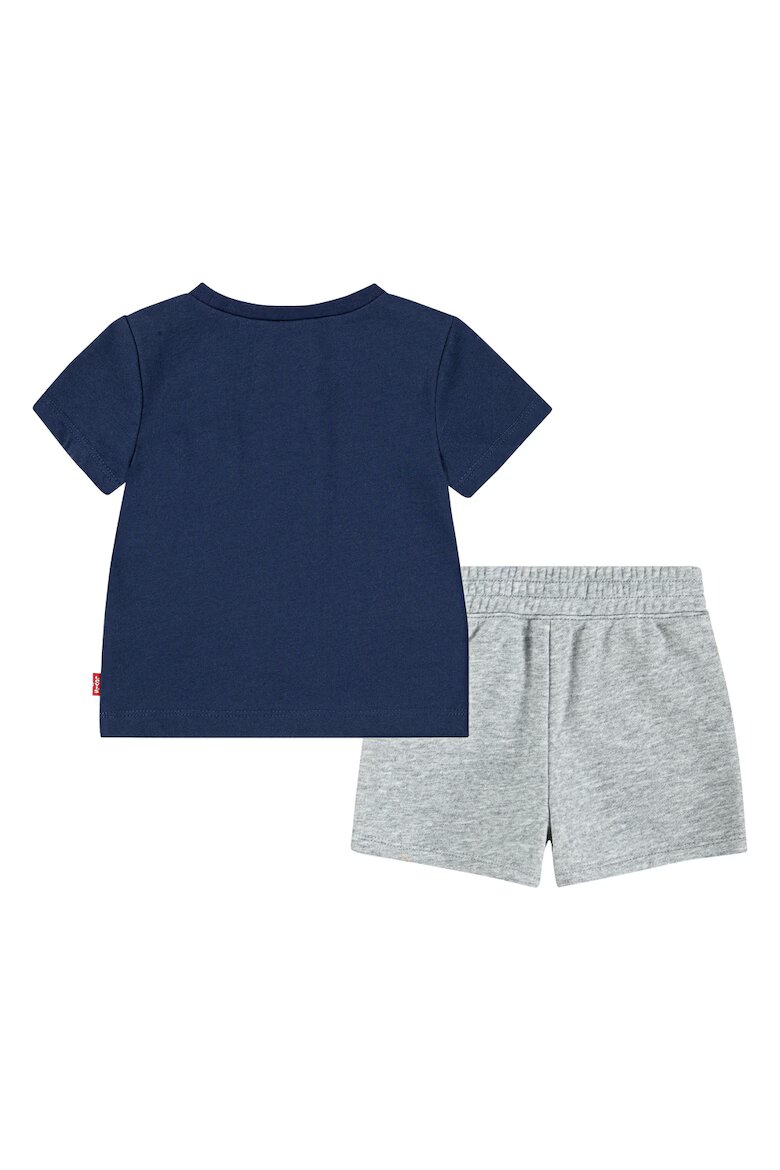 Levi's Комплект с лого - 2 части Тъмносин/Светлосив меланж