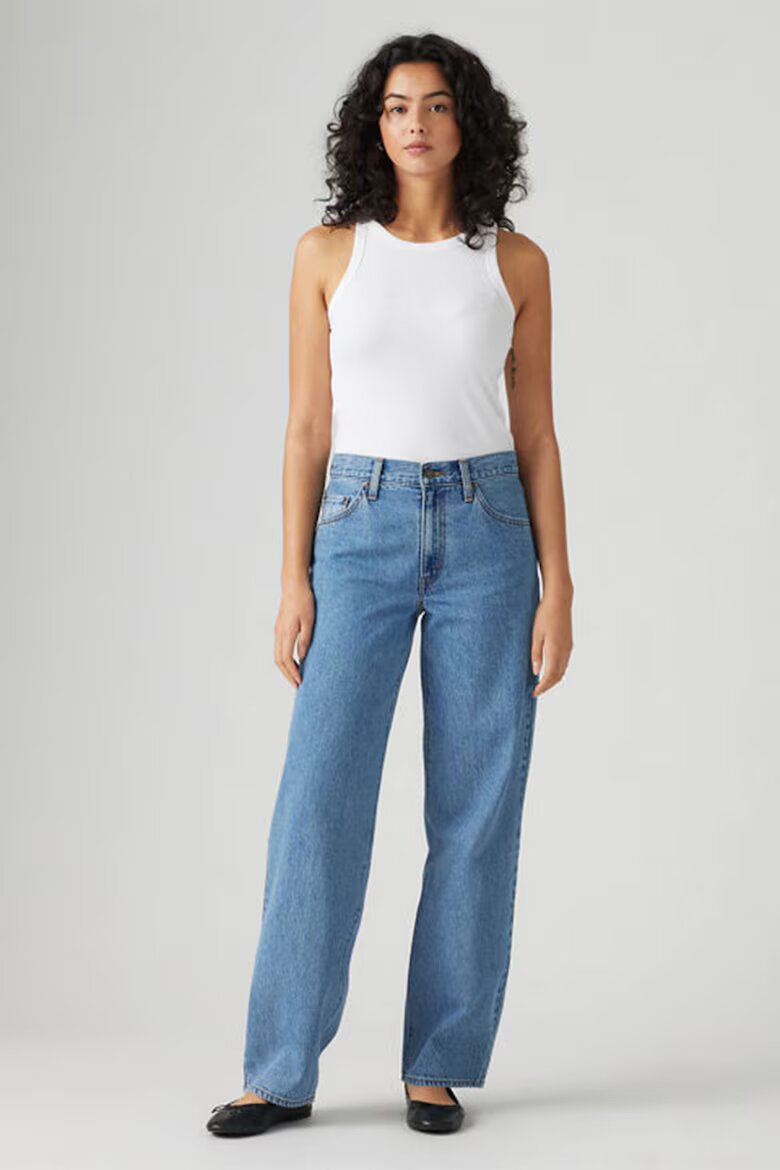 Levi's Олекотени дънки Baggy Dad Пастелносин