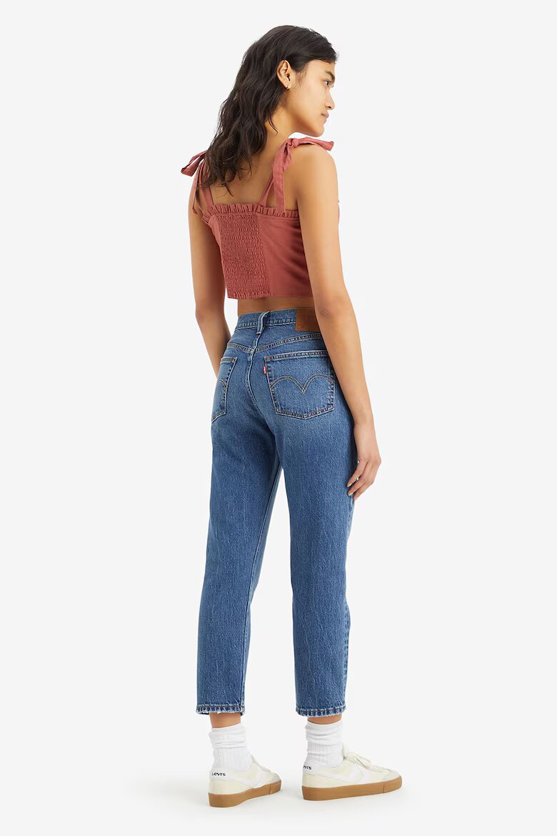 Levi's Прави скъсени дънки Син