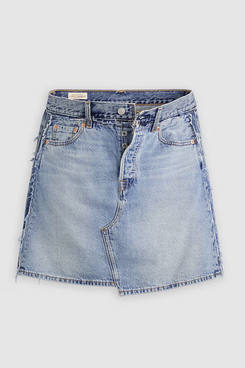 Levi's Разкроена дънкова пола Пастелносин