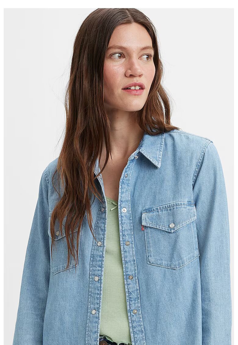 Levi's Риза от деним с джобове на гърдите