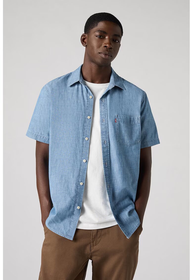 Levi's Риза с къси ръкави и джоб