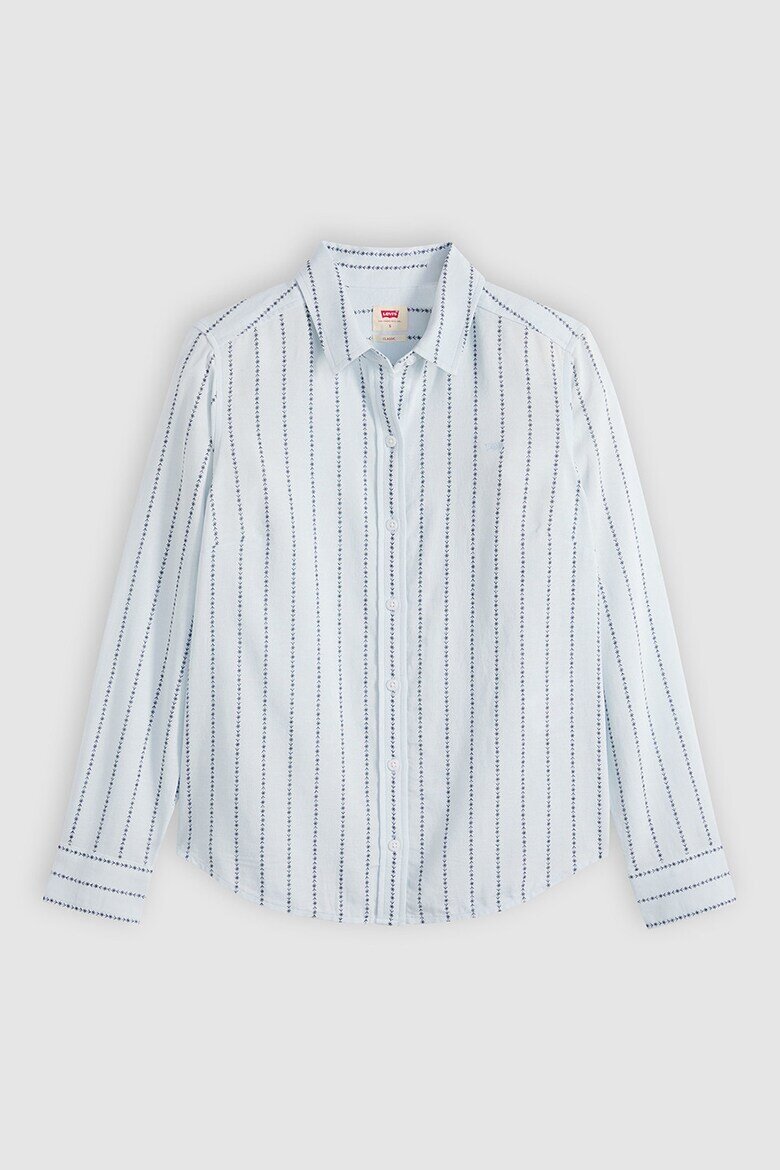 Levi's Риза с остра яка и райе Светлосин/Тъмносин