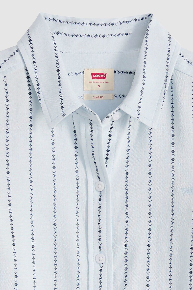 Levi's Риза с остра яка и райе Светлосин/Тъмносин