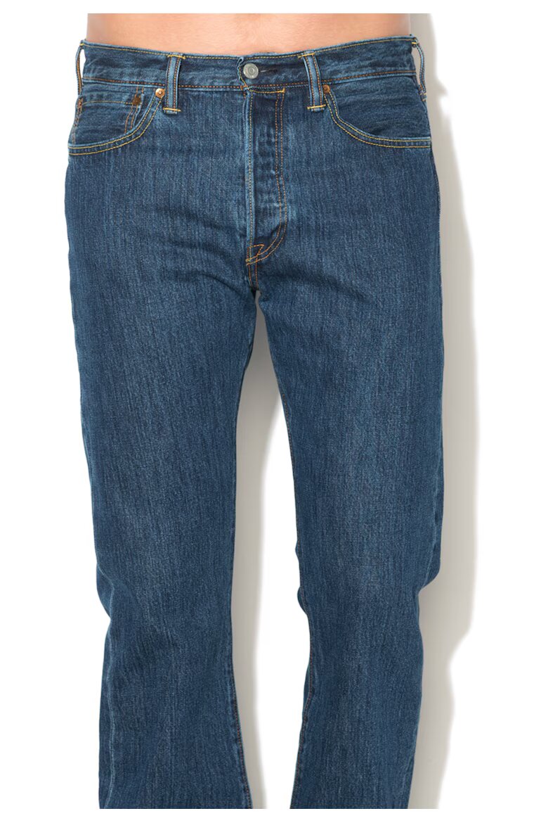 Levi's Сини дънки 501® с права кройка Син