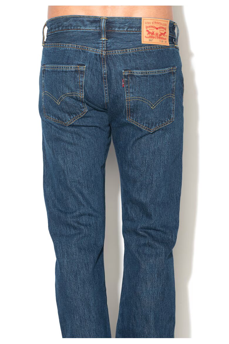 Levi's Сини дънки 501® с права кройка Син
