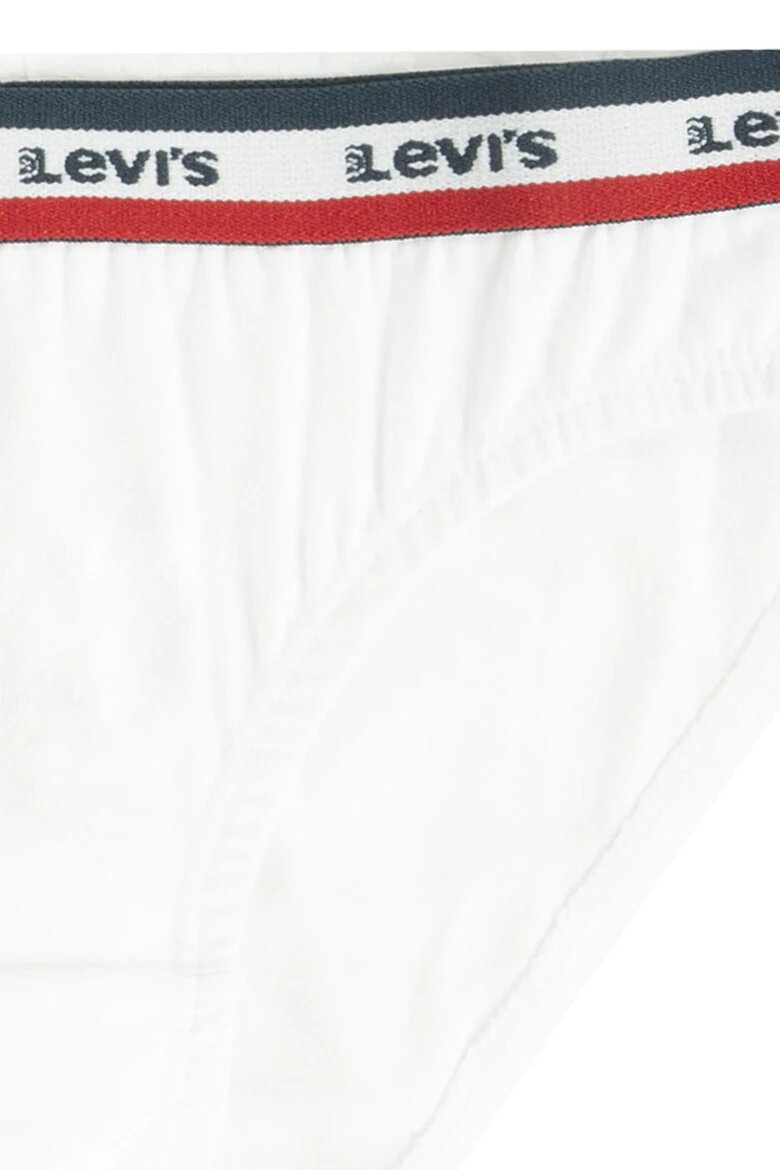 Levi's Слипове с памук с еластично лого Червен/Бял