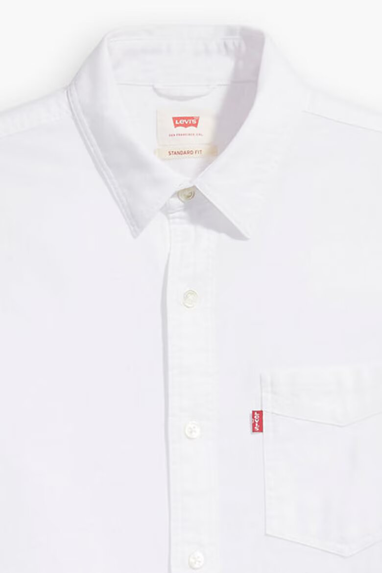Levi's Стандартна риза с джоб на гърдите Бял