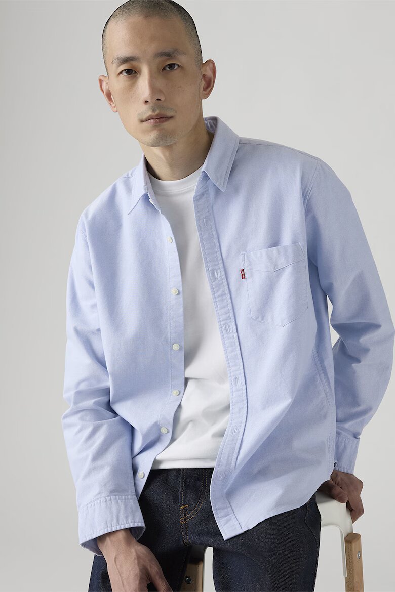 Levi's Стандартна риза с джоб на гърдите Небесносин