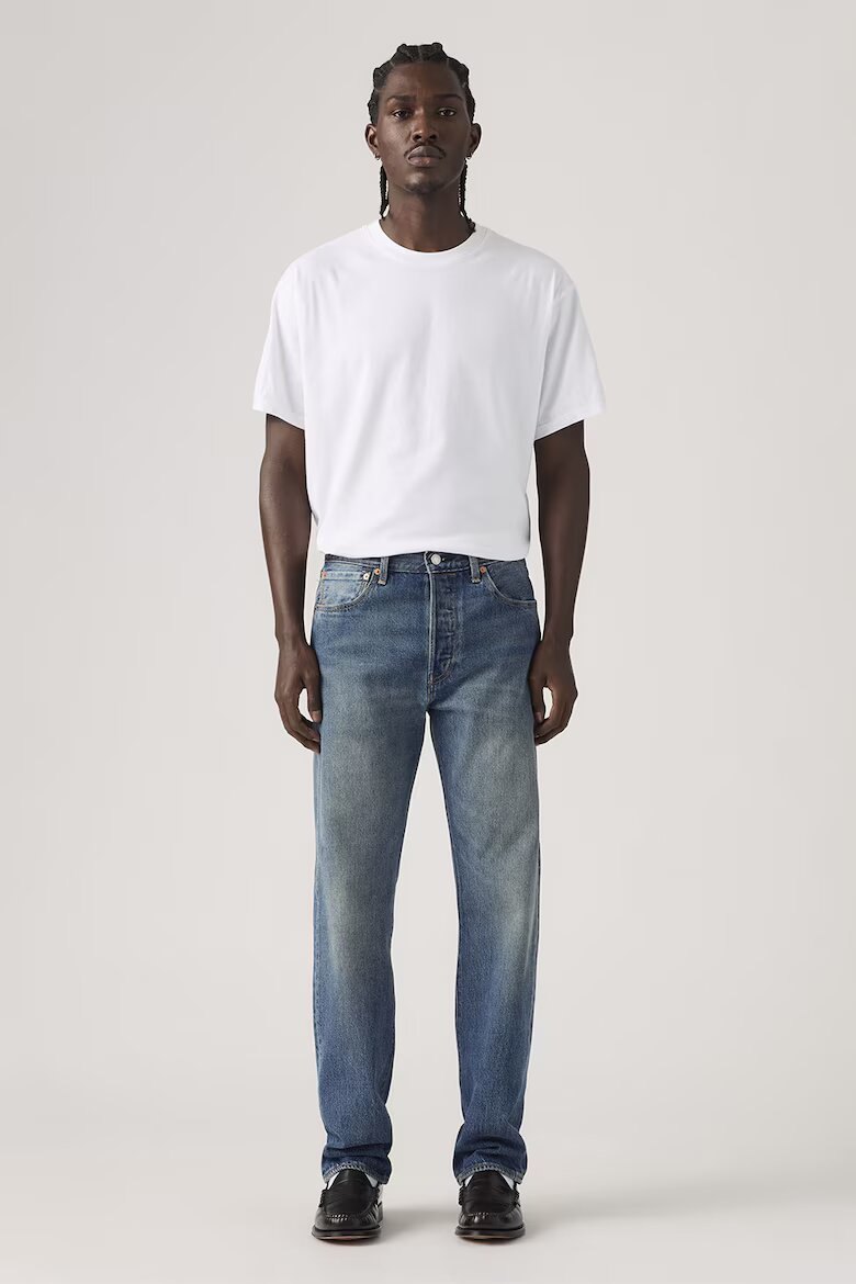 Levi's Стандартни дънки с джобове Пастелносин
