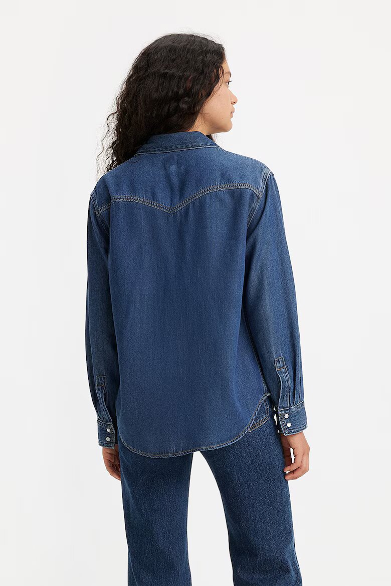 Levi's Свободна риза Teodora от деним Тъмносин