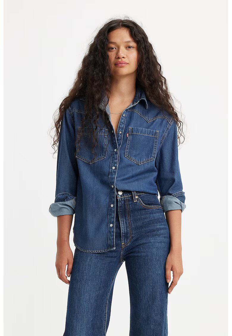 Levi's Свободна риза Teodora от деним