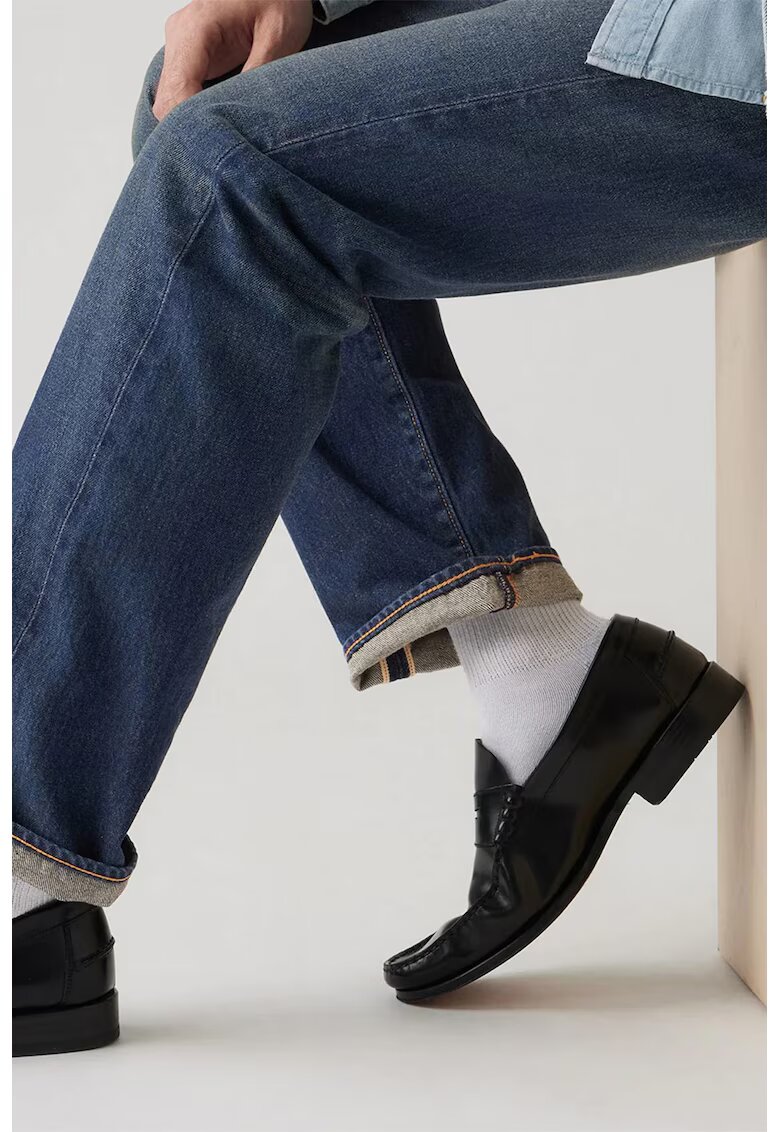 Levi's Свободни дънки с джобове - Петролно синьо