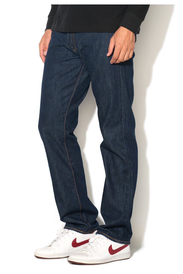 Levi's Тъмносини дънки 501 с права кройка